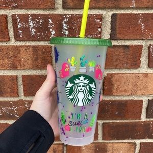 Succa 4 you Confetti Color Changing Cup